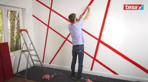 Wand streichen muster wande streichen wandgestaltung kinderzimmer farben und tapeten wand ideen kinderzimmer ideen wandbilder piratenschiff an der wand im kinderzimmer malen. Tesa Diy Tipp Moderne Wandgestaltung Mit Abklebetechnik Youtube