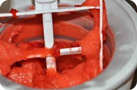 Kitchenaid Ice Cream Maker Strawberry Sorbet Recipe Sorbet Recipes Kitchen Aid Ice Cream Recipes Kitchen Aid Ice Cream