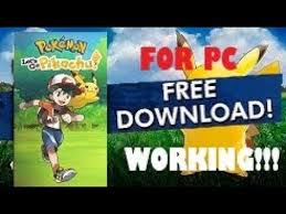 Download Pokemon Let S Go Pikachu Pc Full Game For Free Multiplayer In 2020 Pikachu Game Free Games Pikachu