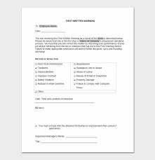 The other way is to first discuss the matter with the up level staff and if you can get them to set the examples and role model for the rest working down on the level of the staff until all is achieving back. 44 Professional Warning Letters To Employee Template Examples