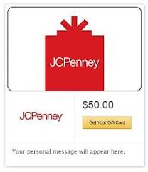 This summer save 40% off sandals and swim wear at jcp.com + free shipping over $75 with the sign up for the jcpenney credit card today and enjoy a 20% discount on your first order. 50 Gift Cards Only 40 On Amazon Including Stores Like Jc Penney Sephora Spafinder Cold Stone Freebies2deals