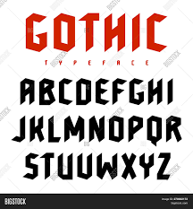 However, the capital letter a is nearly identical in both styles, . Gothic Font Uppercase Image Photo Free Trial Bigstock