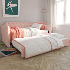 Maybe you would like to learn more about one of these? Novogratz Tallulah Tufted Daybed And Trundle Pink Velvet Parent Walmart Com Walmart Com