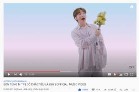 Lời nói điêu trên môi em. Co Cháº¯c Yeu La Ä'ay Cá»§a SÆ¡n Tung M Tp Can Quet Youtube Tráº¥n Giá»¯ Top 1 Trending Táº¡i Viá»‡t Nam Má»¹ Top Ä'áº§u Canada Ä'ai Loan
