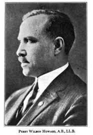 Perry Wilbon Howard Jr. (1877-1961)