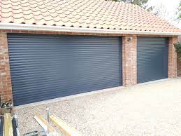 double and single insulated roller garage door in anthracite garage doors roller doors garage door installation