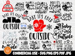 Ever since its appearance in the 2003 holiday film elf, baby, it's cold outside plays nonstop around christmas. 48 Baby It 039 S Cold Outside Svg Free Potoshop