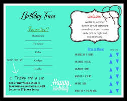 Start a birthday party business, provi. Customized Birthday Trivia Game Different Trivia Questions Etsy Birthday Words 90th Birthday Party Theme Girl Birthday