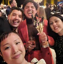 In Flames won Best Debut Feature at The Canadian Screen Awards  @thecdnacademy and I will always write a speech moving forward 💀 .  Grateful to our incredible Canadian distributor @gametheoryfilms for  advocating