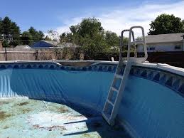 My 24 Foot Round Above Ground Pool Seats Broke In Four Places Round Above Ground Pool In Ground Pools Pool