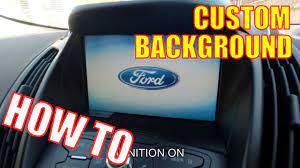 Ford Sync 2 My Touch How To Add Custom Wallpaper Background Youtube