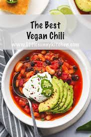 Here S The Best Vegan Chili Recipe That You Will Find It S Sooo Easy To Make Requires Very Simple Ingredie Best Vegan Chili Vegan Recipes Healthy Vegan Chili
