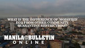 What Is The Difference Of Modified Ecq From Other Community Quarantine Restrictions Youtube
