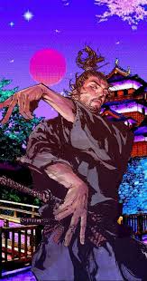 wallpaper Vagabond - Miyamoto Musashi/Shinmen Takezo | Vagabond manga,  Miyamoto musashi, Dark purple wallpaper