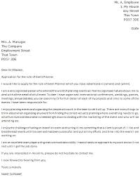 If your goal is to grab a hiring manager's attention and ultimately land an interview, you will need to have a standout and engaging cover letter. Event Planner Cover Letter Example Icover Org Uk