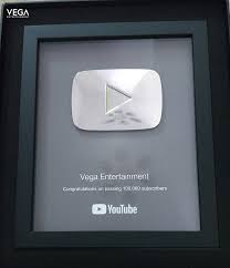 Thank You Youtube For Presenting Us Youtube Silver Play Button To Vega Entertainment Youtubesilverplaybutton2018 2018 V Silver Youtube Macbook Wallpaper