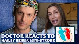 DOCTOR Reacts to HAILEY BIEBER'S heart condition (PFO)