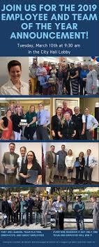 (full name of the employee) has been chosen as this year's recipient of the best employee of the year award. 2019 Employee And Team Of The Year Announcement San Rafael Employees