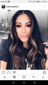 Dark Brown Hair With Caramel Highlights In The Front Brown Hair With Blonde Highlights Hair Highlights Blonde Hair Tips