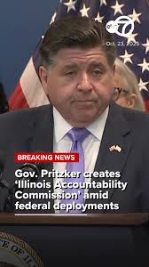 BREAKING: Governor JB Pritzker created the "Illinois Accountability  Commission" amid federal deployments