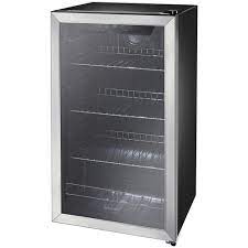 You may not think you need a separate space for your beer until one day, after a party, you notice your kitchen fridge is overflowing with cans and bottles — a beer fridge is a great solve for that problem. Insignia 3 2 Cu Ft Freestanding Bar Fridge Ns Bc115ss9 Stainless Steel Only At Best Buy Best Buy Canada