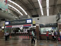 Beyond the kl sentral station, integration between the disparate rail lines serving kl has been patchy: File Kl Sentral Ktm Entrance Jpg Wikimedia Commons