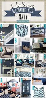 Color Series Decorating With Navy Navy Home Decor Home Chic Home Decor