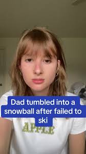 Dad Kid Snow Tube Where Did He Go