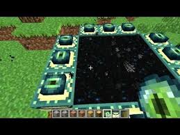Minecraft How To Make End Portal Good Luck With The Enderdragon Minecraft Architecture Minecraft Portal Minecraft