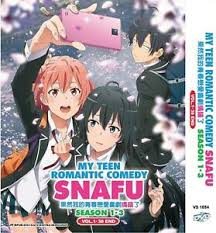 Thought i post up my anime dvd collection. My Teen Romantic Comedy Snafu Season 1 3 Anime Dvd Box Set Ebay