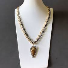 Collier pointe de flèche Fabulina