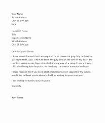 Jury Duty Letter Of Excuse From Employer Sample Luxury 33 Best Jury Duty Excuse Letters Tips In 2020 Personal Statement Examples Letter To Teacher Letter Templates