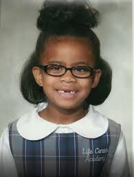 First day of kindergarten vs. senior year photos