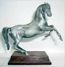 Some of these tokens from the 1940s being a car with driver ( counterpart to the race car ) howitzer ( counterpart to the cannon ), airplane, as well as the dog, horse, and rider, and wheelbarrow, but these tokens were officially added in the 1950s. Cast Pewter Horse