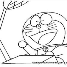 Menggambar Doraemon Yang Mudah Gambar Untuk Mewarnai Com