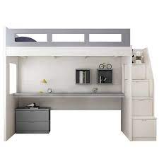 Diy rustic style loft bed / gaming area. Bunk Bed With Desk And Storage Cheaper Than Retail Price Buy Clothing Accessories And Lifestyle Products For Women Men
