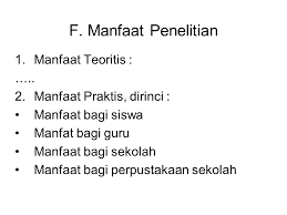 Manfaat konseptual penelitian adalah cara yang berpotensi untuk menginformasikan kebijakan. Permasalahan Dalam Ptk Pendahuluan Bab I Ppt Download