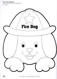 Free printable dogs coloring pages. Fire Dog Coloring Pages For Preschoolers