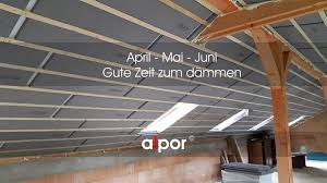 Angenehme Temperaturen Angenehme Dammung Angenehmer Einbau So Soll Es Sein Alpor Alpordammstoffe Dammung War Dach Dammen Dachbodenausbau Warmedammung
