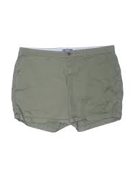 Details About Old Navy Women Green Khaki Shorts 20 Plus