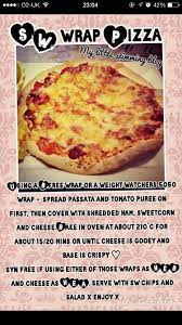 Slimming World Wrap Pizza Slimming World Pizza Slimming World Recipes Syn Free Food