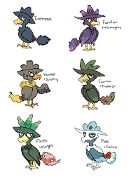 Crows B4 Hoes By Tsunderplane Crow Pokemon Art