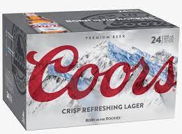 Narragansett lager 16oz cans 6 pack. Coors Lager 24 Case Transparent Png 4077x4077 Free Download On Nicepng