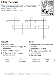 Maybe you would like to learn more about one of these? Branches On The Tree Crossword Sermons4kids