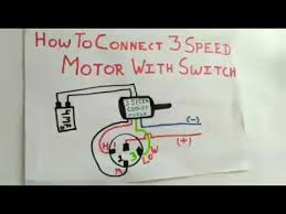 With the diagrams listed above, you can wire a ceiling fan with. 3 Speed Motor Switch Connection Youtube