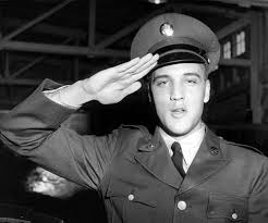 March 24, 1958-Elvis Aron Presley arrives at Fort Chaffee for induction  into the Army. (Southwest Times Record, This Week in Fort Smith History).  (Photo: Fort Smithian Joan Mawn meet Elvis when her