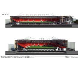 Göztepe gürsel aksel new stadium. Izmir Goztepe Gursel Aksel Stadi 25 000 Skyscrapercity Biggest Stadium Vodafone Arena Stadium