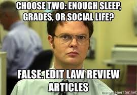 Image result for law review memes