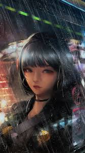 3840x2160 sad 4k anime wallpapers. 6075698 1080x1920 Anime Girl Anime Artist Artwork Digital Art Hd Sad Alone Rain For Iphone 6 7 8 Wallpaper Cool Wallpapers For Me
