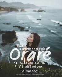 Salmos 55 17 Tarde Y Manana Y A Mediodia Orare Y Clamare Y El Oira Mi Voz Mujer De Dios Cristianos Dios